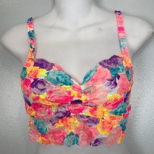 PINK Victoria’s Secret Lace Bralette Medium